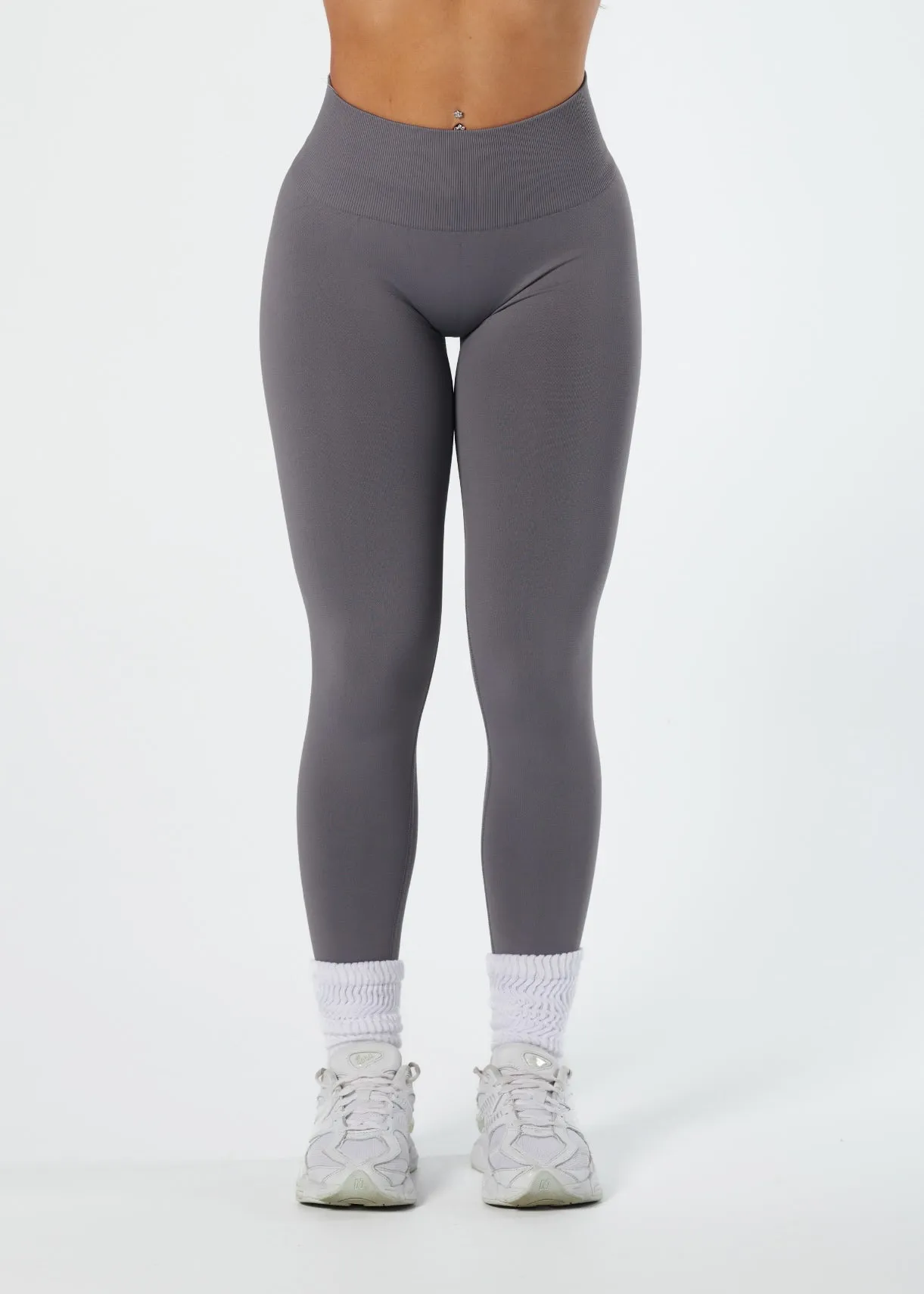 SHAPE SIGNATURE LEGGINGS - GREY Ultra Soft Tight Style