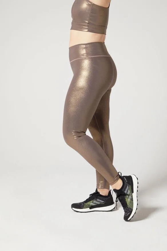 Wear It To Heart Bowie High Waist Legging - Glamour Glitz Extra Soft Winter Sports High Waist