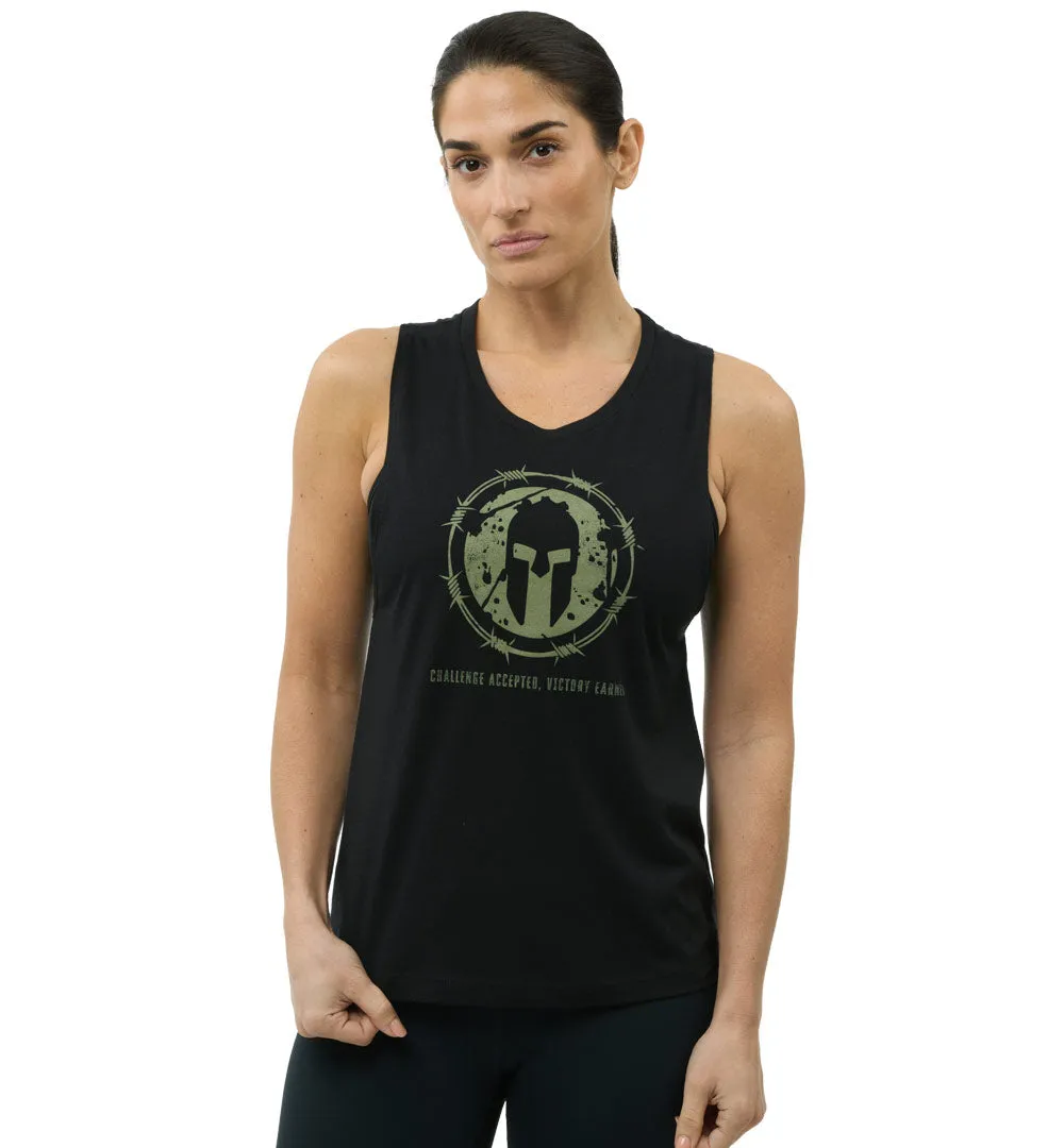 SPARTAN Barbed Wire Tank - Women's Wool Fit