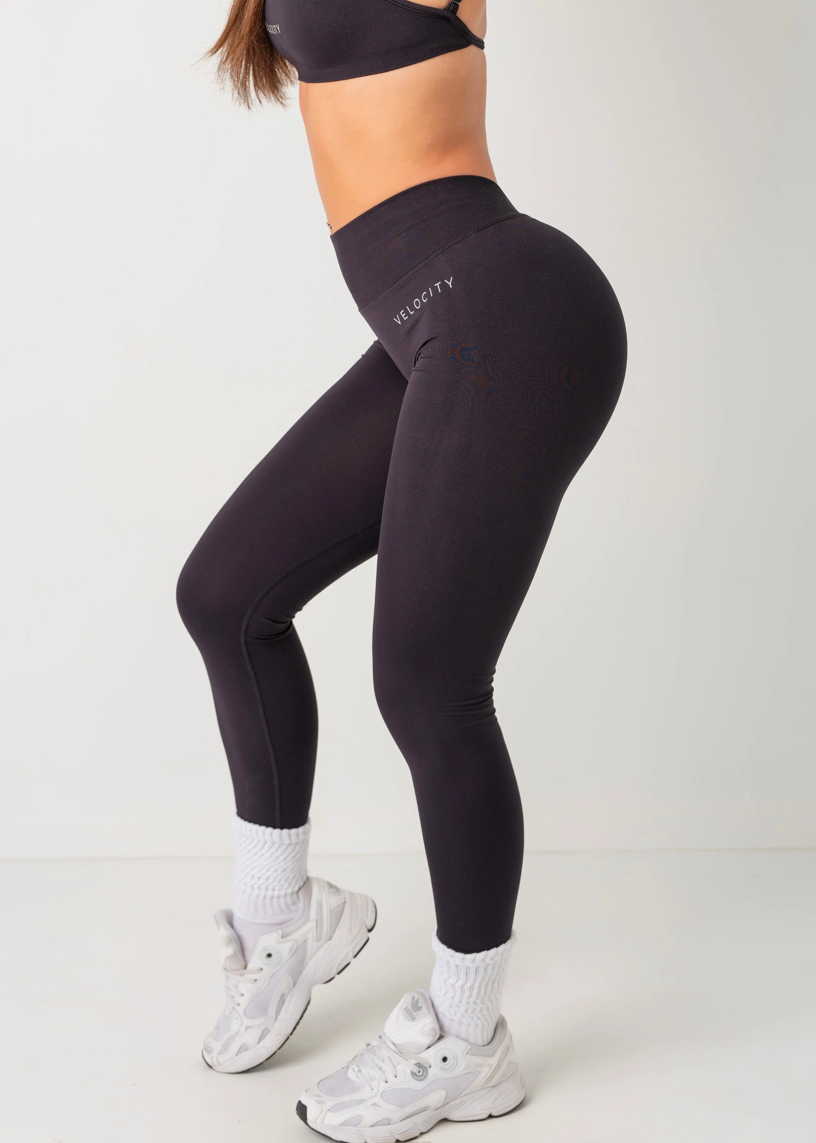 Pure Comfort V SCULPT SEAMLESS LEGGINGS - BLACK