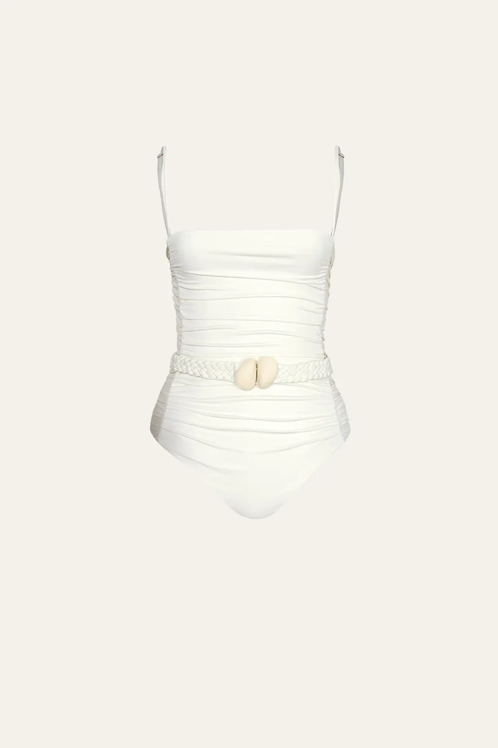 Embroidery-Pattern Molded Cups Whispering Tides One Piece