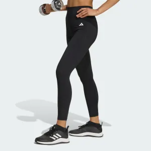 Adidas Women's Optime Essentials Seamless 7/8 Black Legging LowBulkFabric Cozy Pajamas