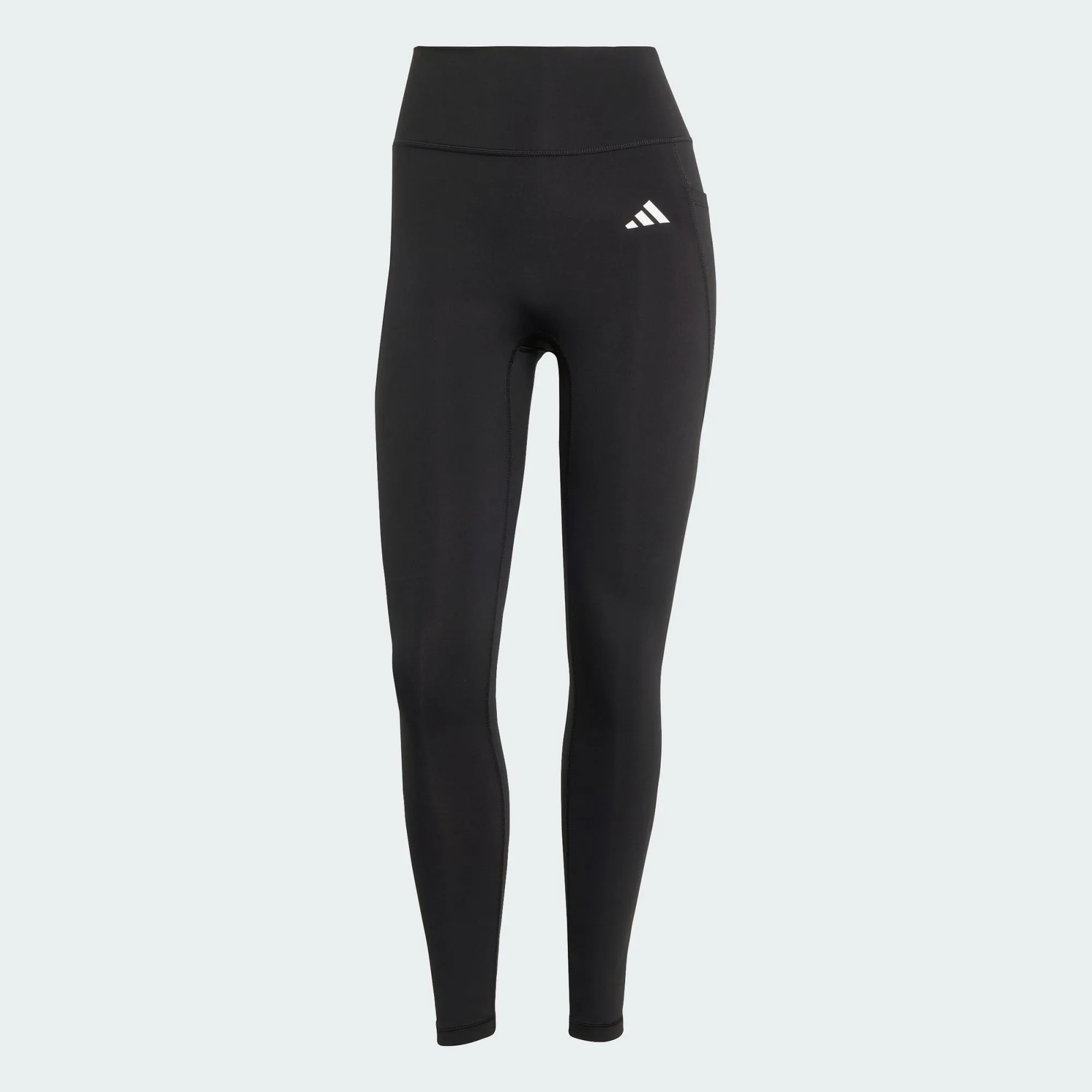 Adidas Women's Optime Essentials Seamless 7/8 Black Legging AntiClingFabric Comfort waistband