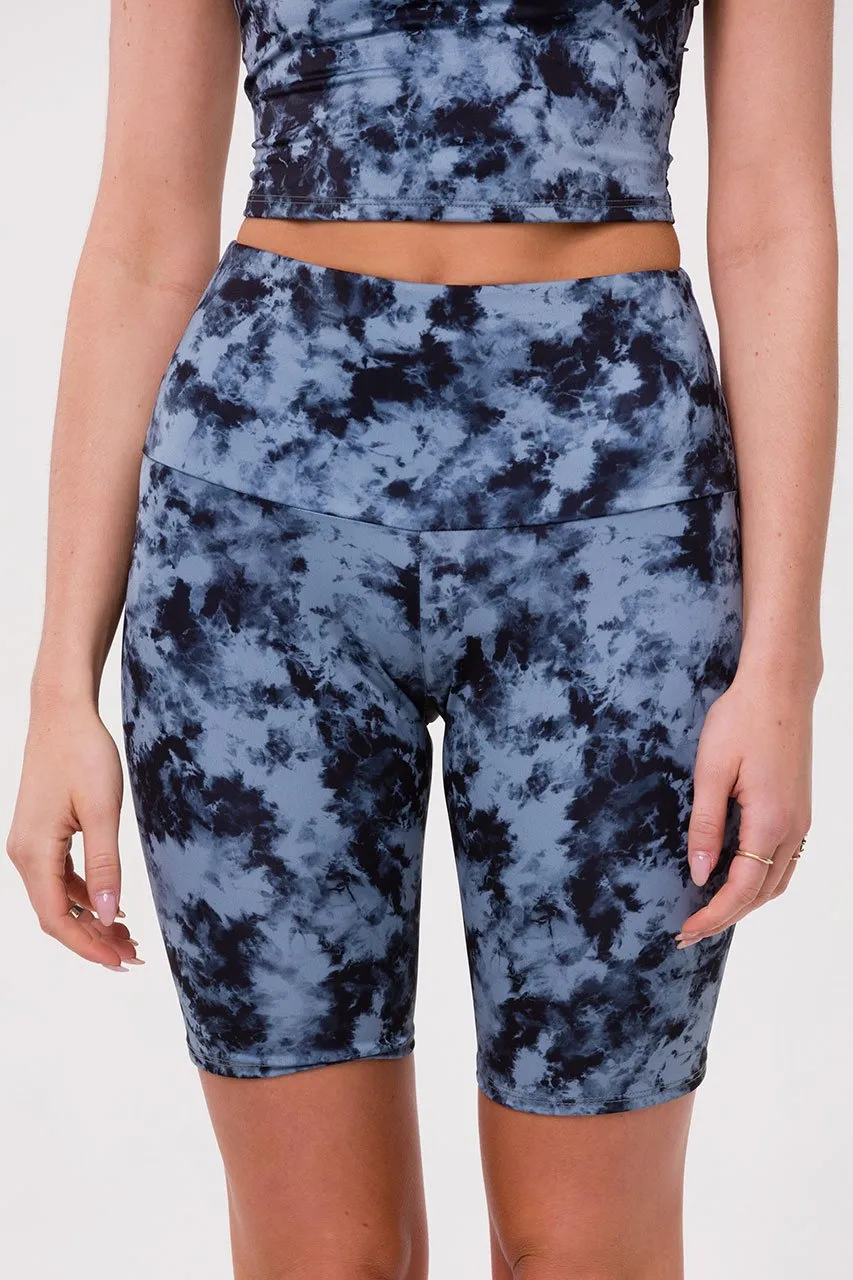 Moisture Wicking Technology Onzie Moonstone Acid Wash High Rise Bike Short