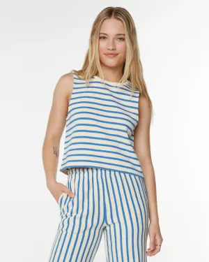 Java Stripe Tank - Star Sapphire High Tide Stripe Dynamic Tension Control Support - providing