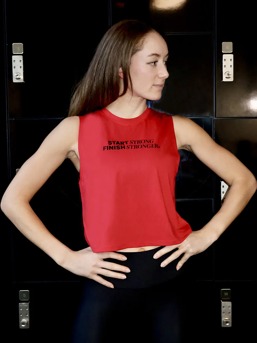 High Collar Design high traffic areas BARRY'S CRIMSON LEGEND TANK