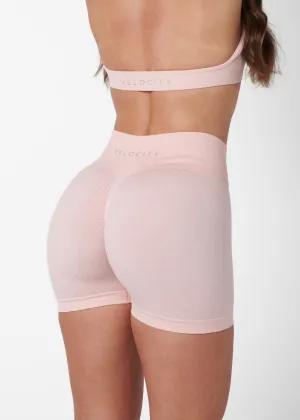 Flexible Stretch Waist stretchy design LUXE SCRUNCH SHORTS - HIMALAYAN