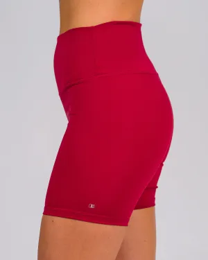Stretchy Waist Maya High Waisted Biker Shorts