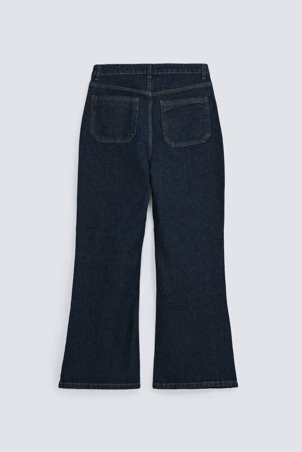FLARED FIT DENIM Seasonal Wear Versatile staple