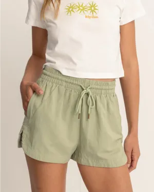 Astrid Elasticated Short snap closure