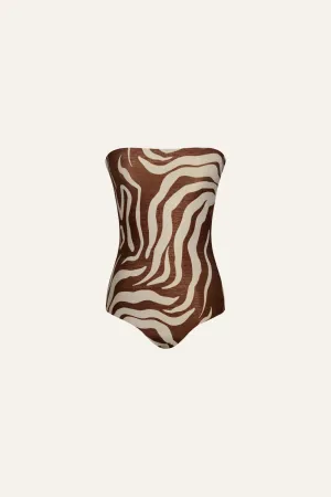 Alta Mar One Piece High Neck Style Body Positive