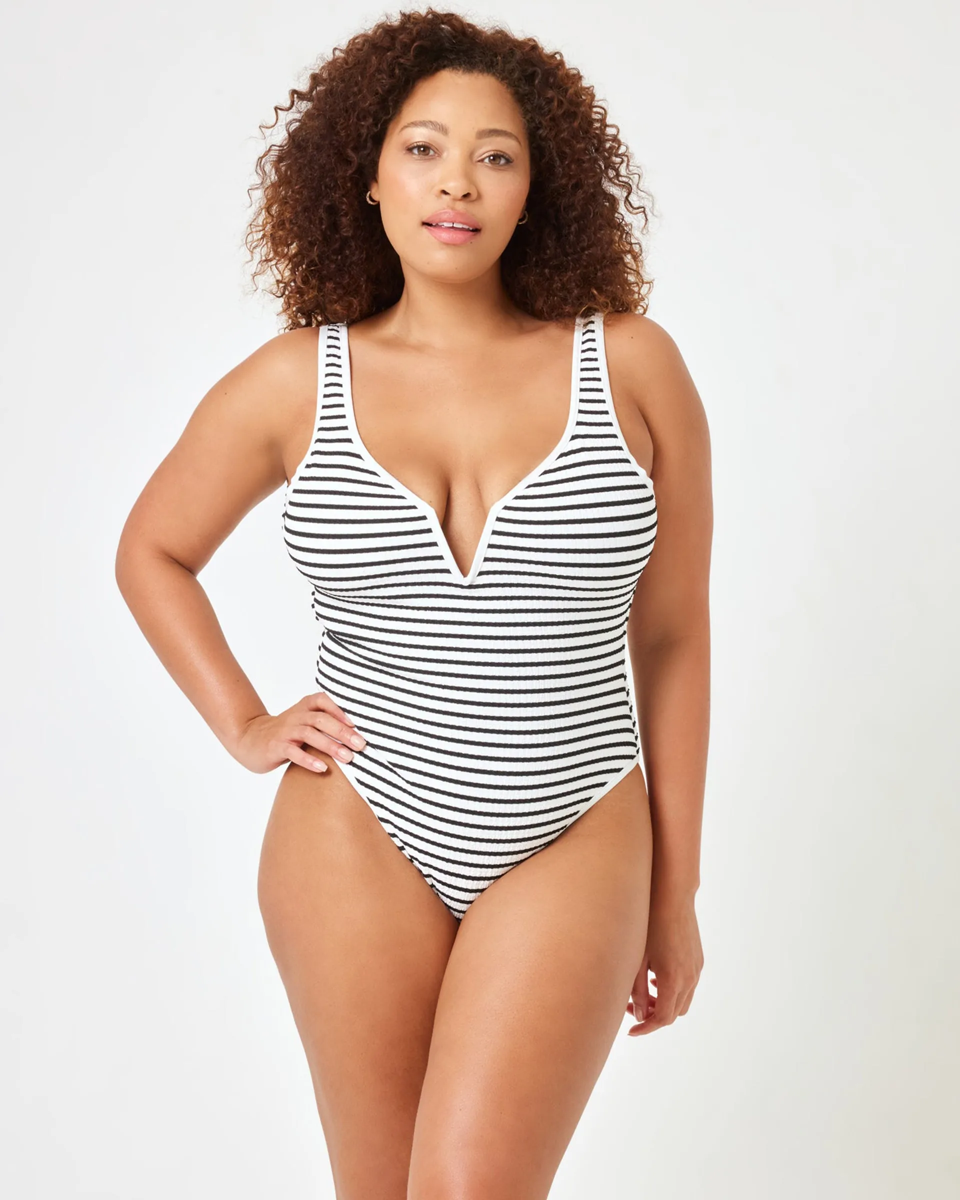 Coco One Piece Swimsuit - Sail Along Stripe Waterfront Living Summer Staple