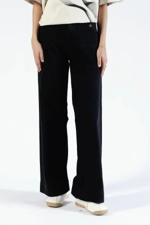 Active Lifestyle Flexible Material SEAMLESS WIDE LEGS DENIM