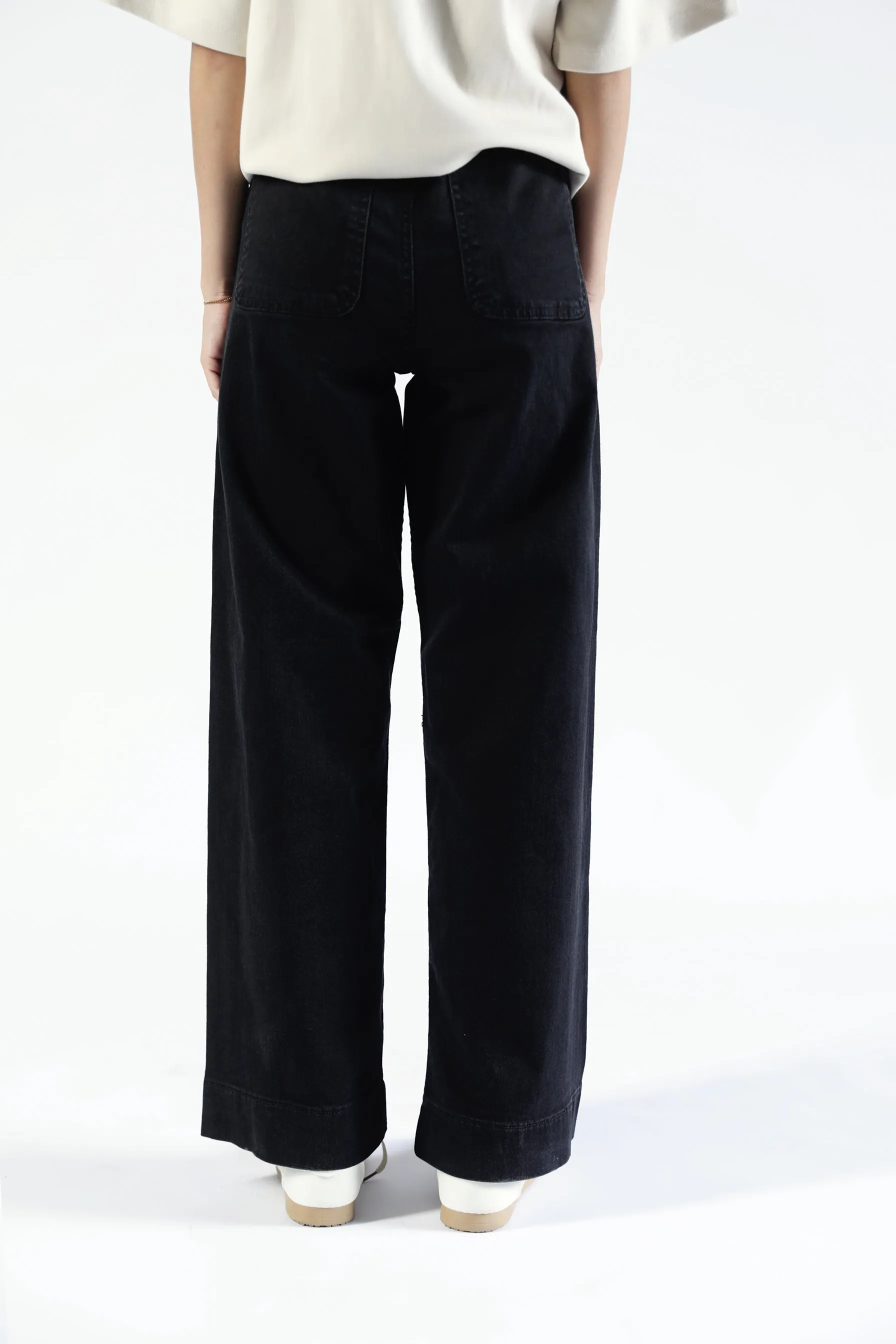 Dressy look Flex Fit SEAMLESS WIDE LEGS DENIM