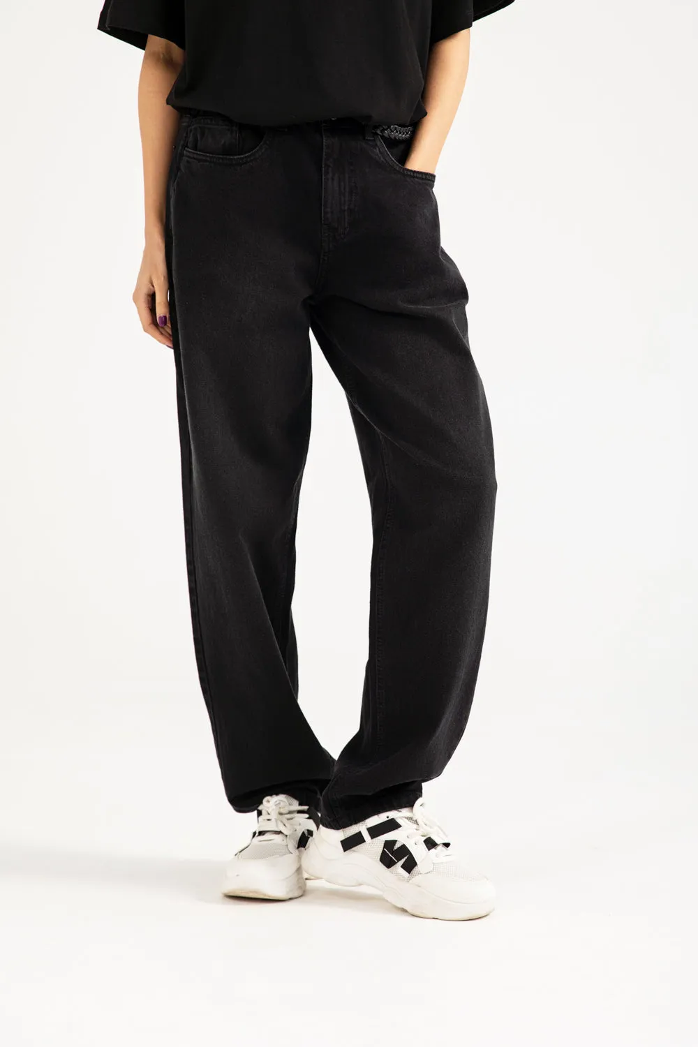 CompressionFitFabric HiddenDrawcord BARREL FIT DENIM