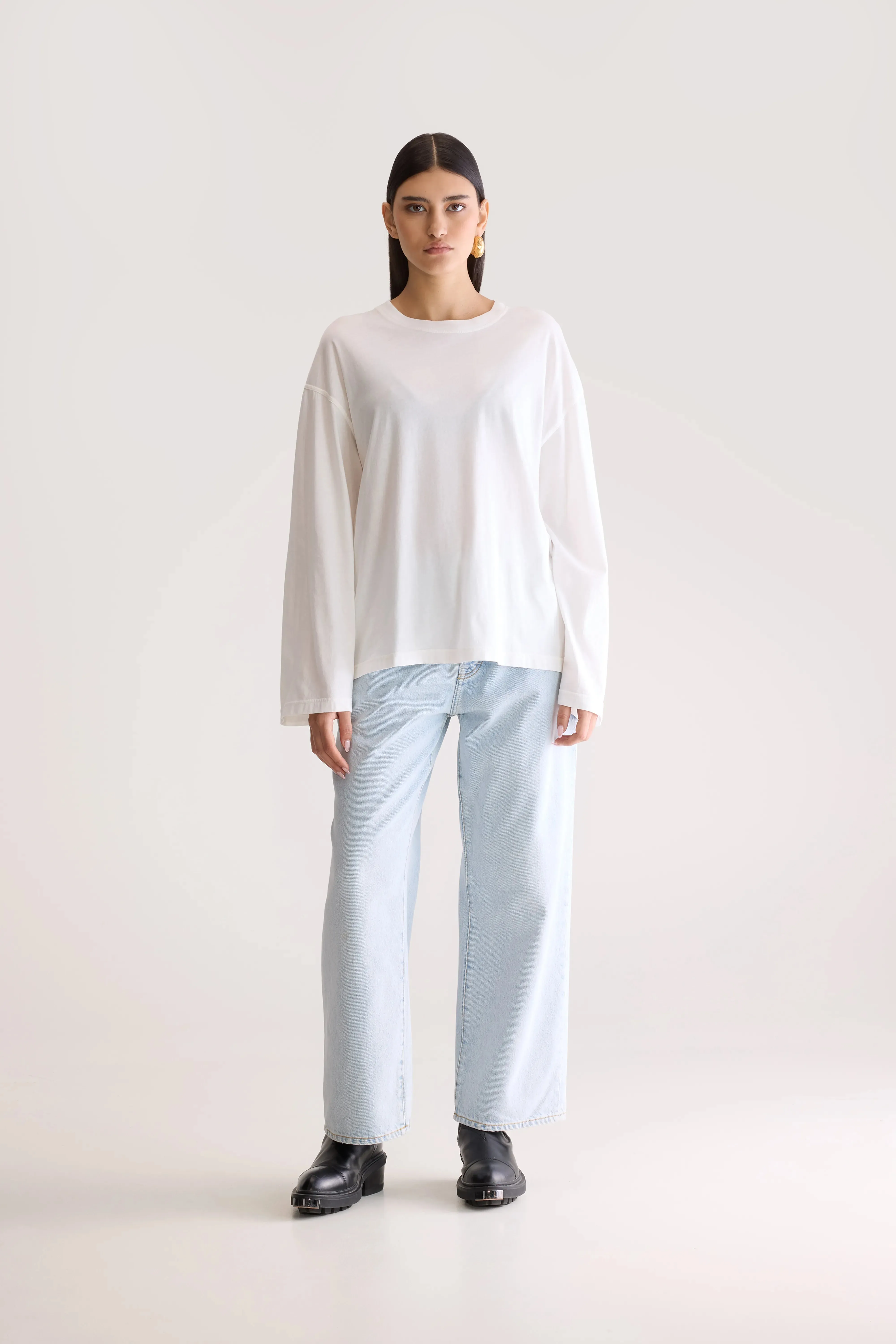 Perfect Wear Fandy long sleeve t-shirt (252 / W / WHITE)