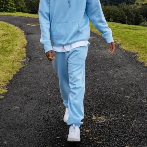 Modular Attachment Insport Unisex Alaska Powder Blue Elastic Leg Trackpants