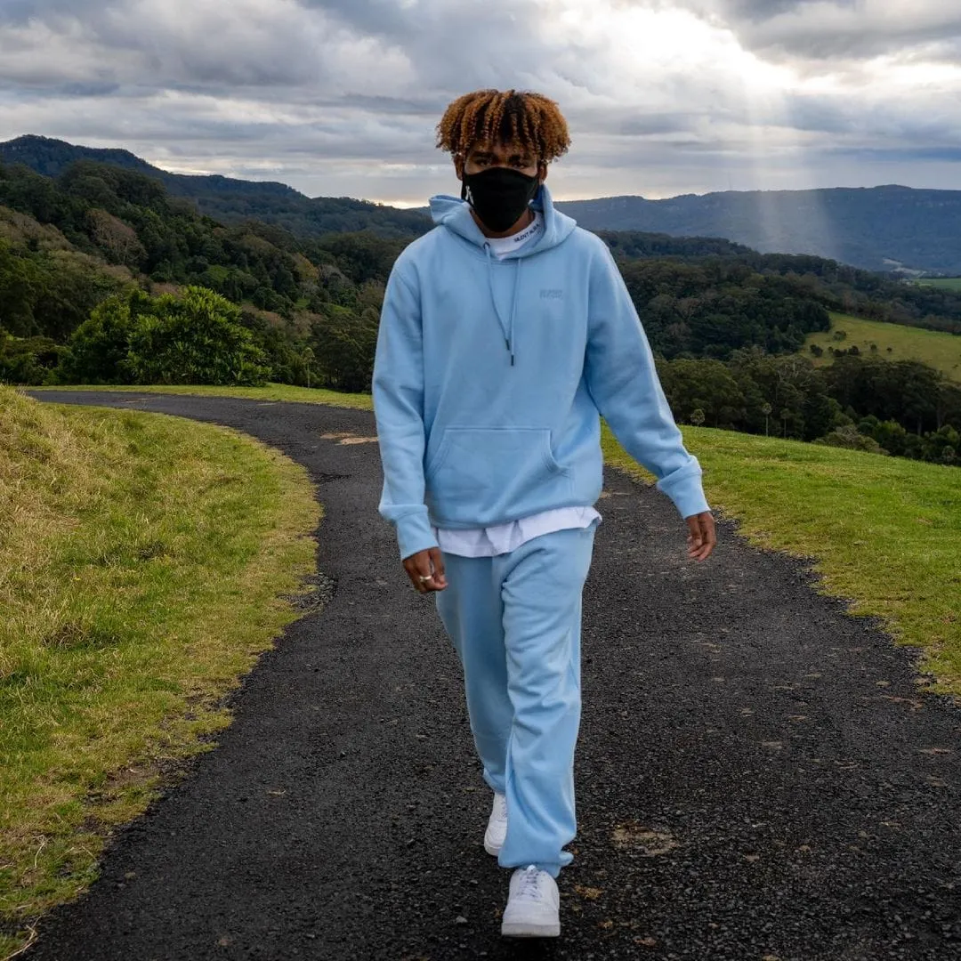 LightweightInsulation Insport Unisex Alaska Powder Blue Elastic Leg Trackpants