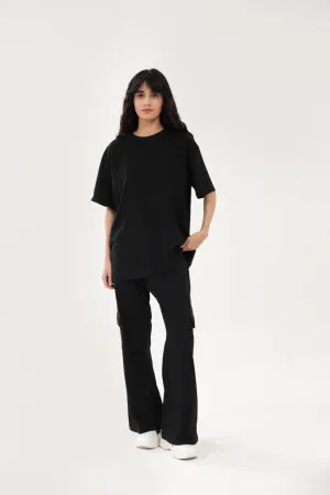 BASIC OVERSIZED TEE Slim Fit Jeans