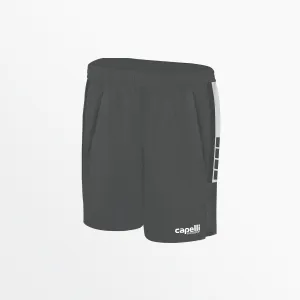 WOMEN'S MADISON TRAINING SHORTS HighElasticity Fiber Airtight Zipper