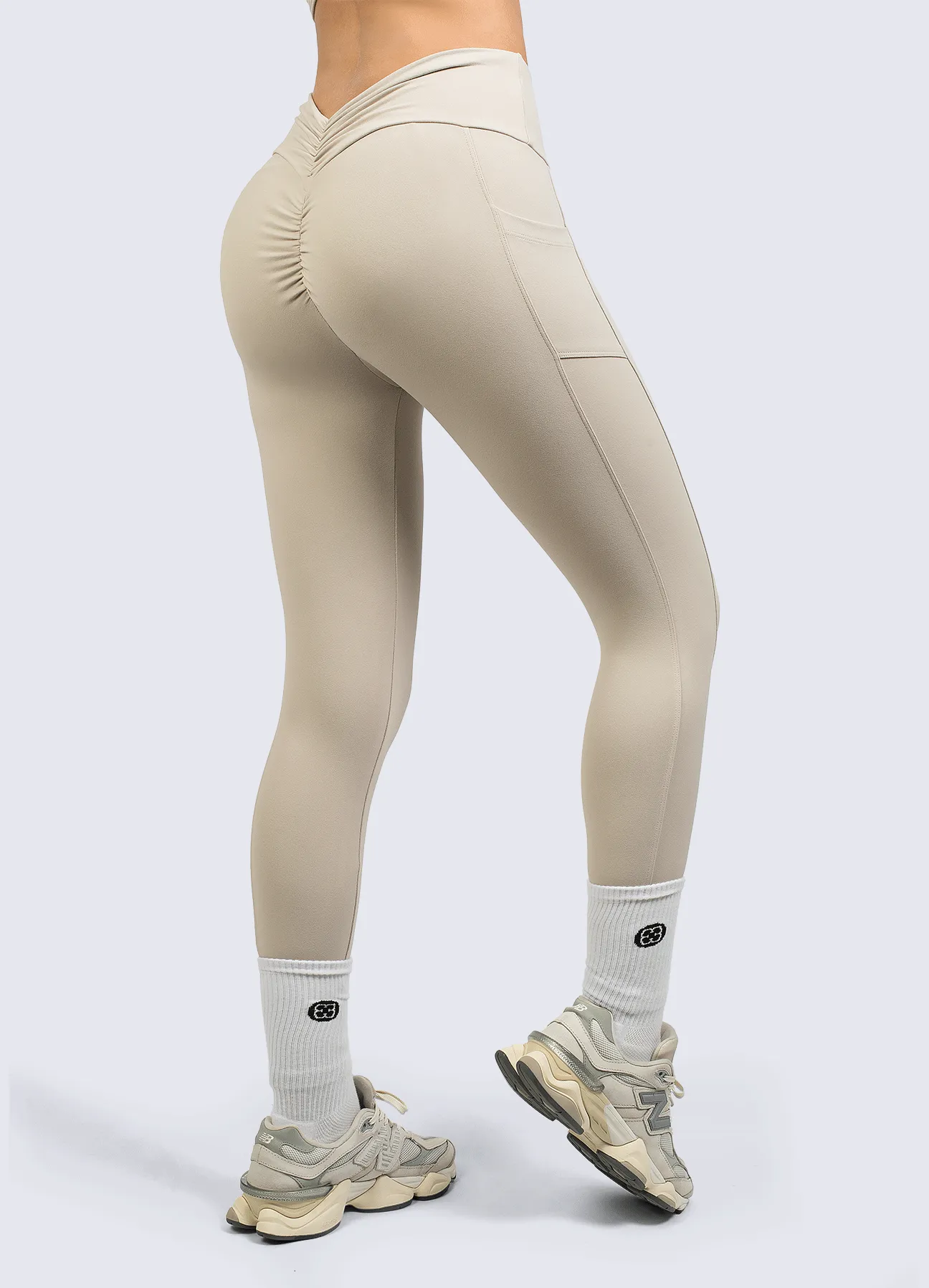 LEGGING SUPLEX CONTROL SAND luxe feel
