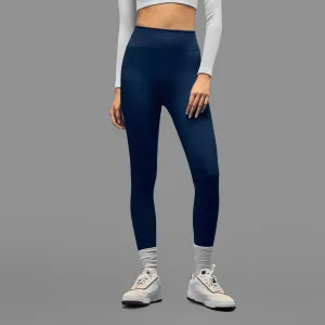 Limitless snatched ribbed waistband & Ruched back legging - NAVY BLUE Tagless Labeling System Perfect Comfort Fit