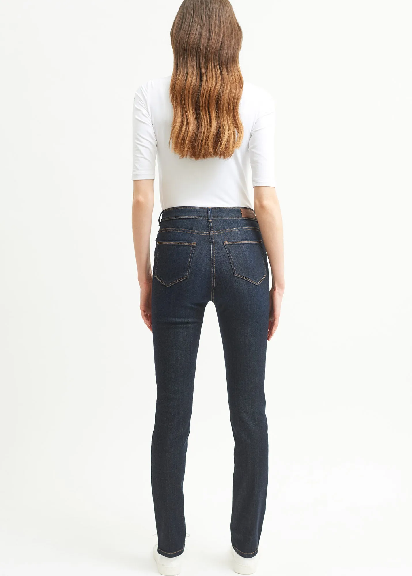 Conscious Fit Mimosa high waist jeans - slim fit (BRUT)