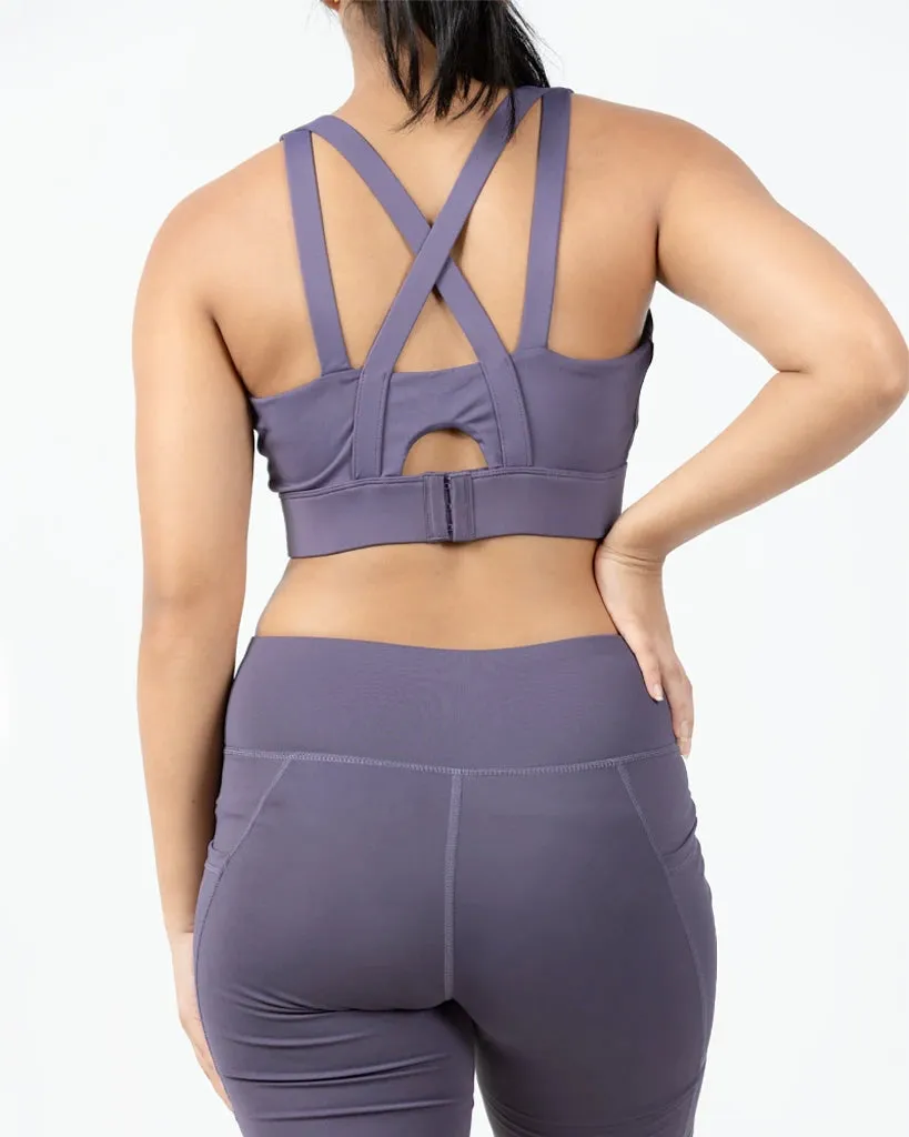 LightweightTextile SculptFit Smart Heavy Support Sports Bra
