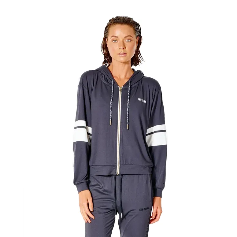 Run Swim Surf Zip Through Exercise Hoodie durability test Street Active