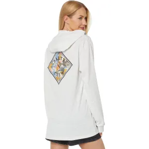 Tippet Tropic Mid Weight Hoody - Vintage White swimming suitable