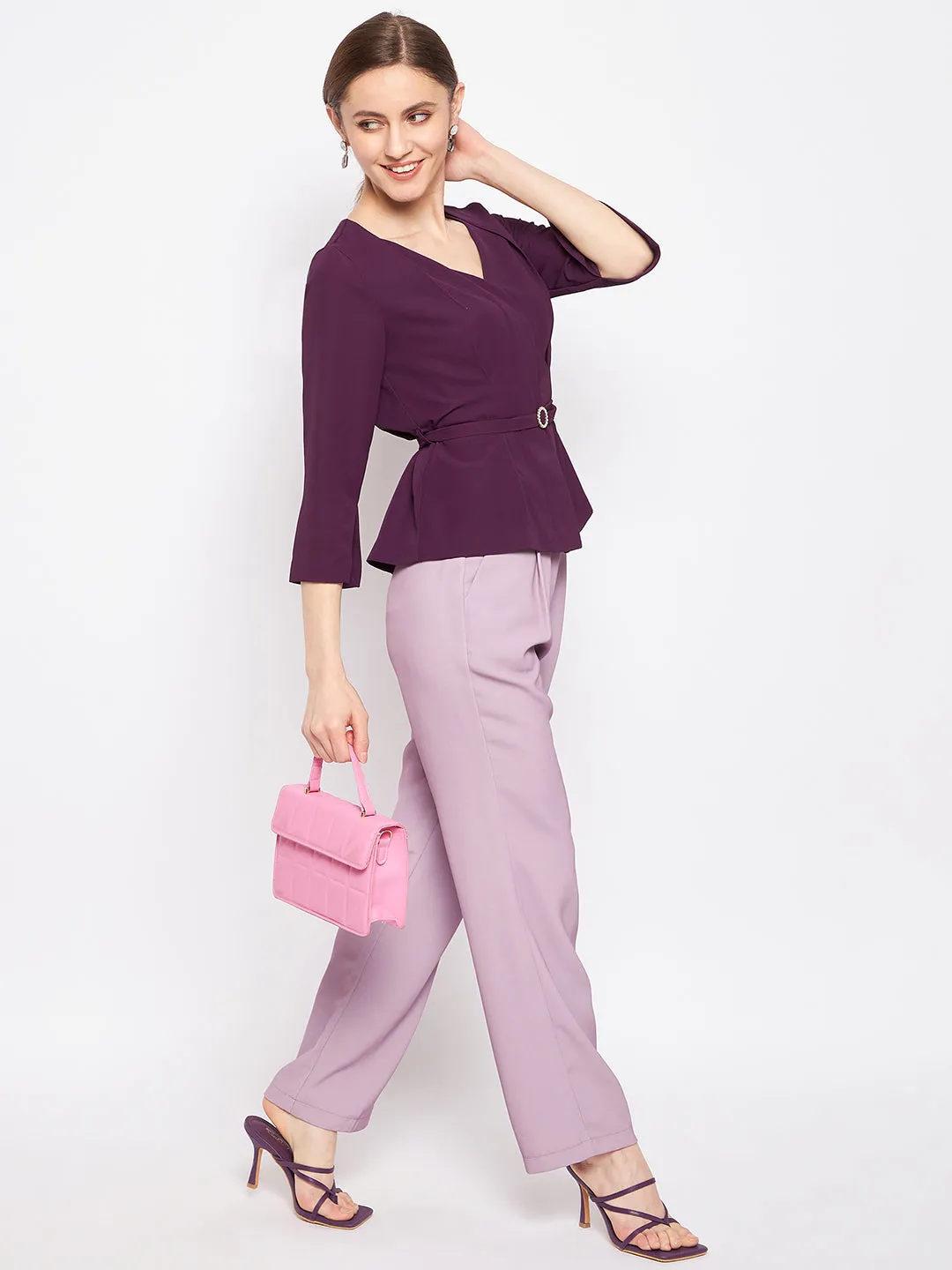 Summer Ready Princess Glow Madame Purple Top