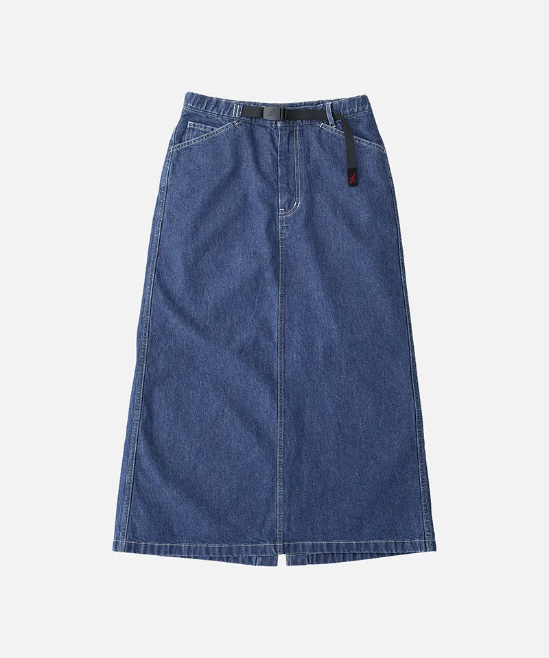 Clean Lines Convertible Style Sutter Denim Skirt