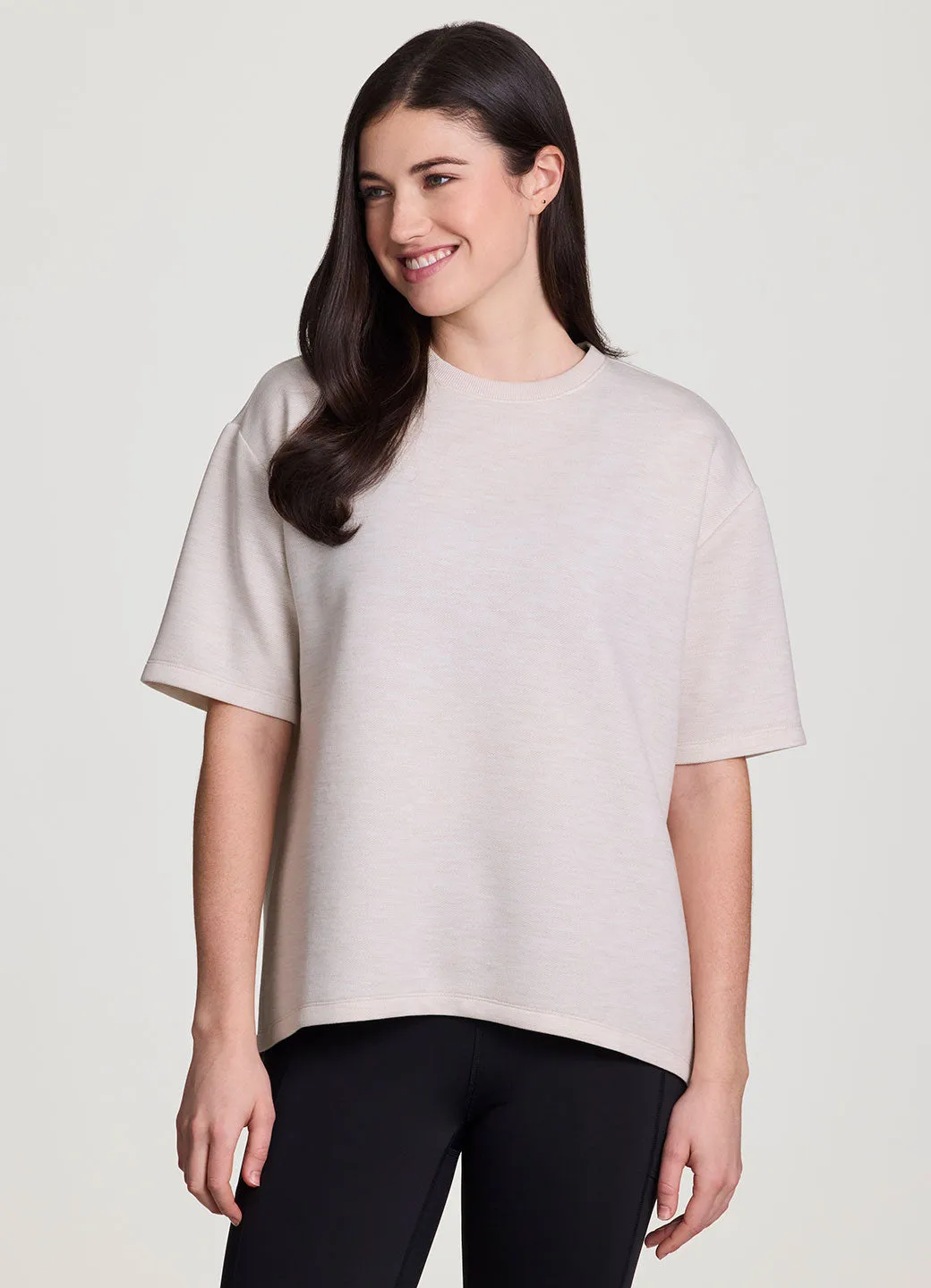 LuxeSoft Oversized Tee Casual and Soft