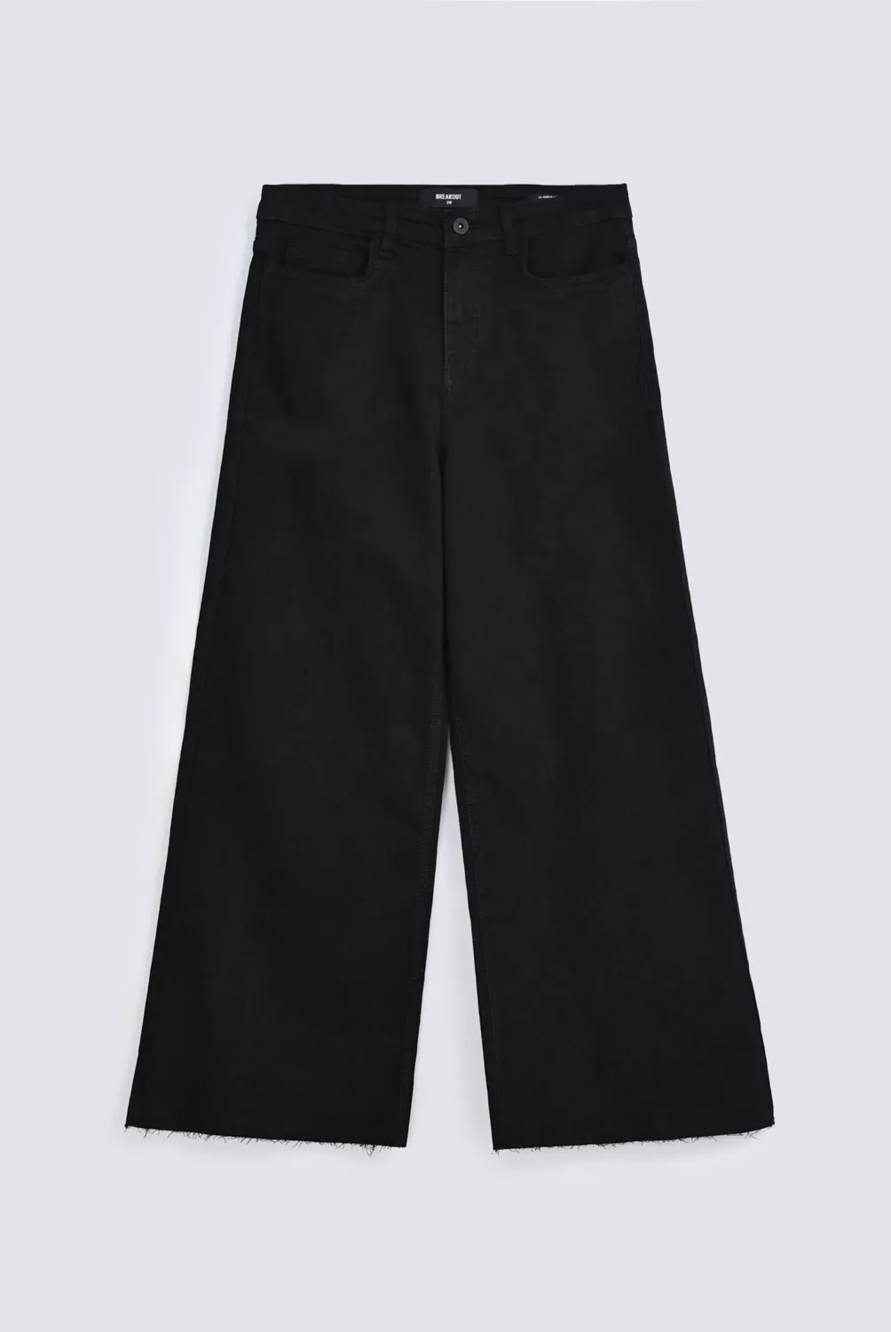 FLARED FIT DENIM AdjustableDrawstring