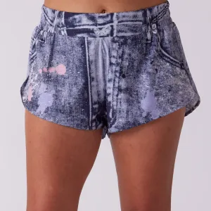 Women's Sprint 1.5" Lined Half Split Short - Womens Jort Tight Fit Sustainable Manufacturing