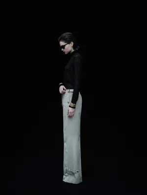 Stretch Ready Sand wool-cotton gabardine trousers
