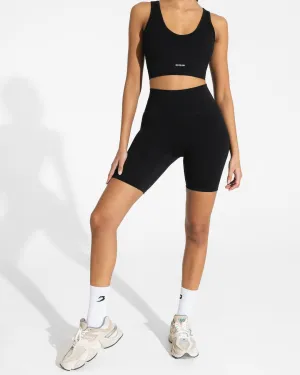 Glide On Waist System Everyday Style Annie Shorts - Black