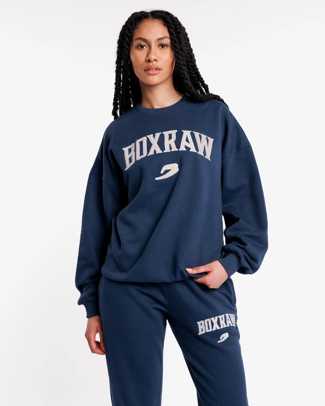 East Street Sweatshirt - Midnight Blue HypoallergenicTextile Ship Glow