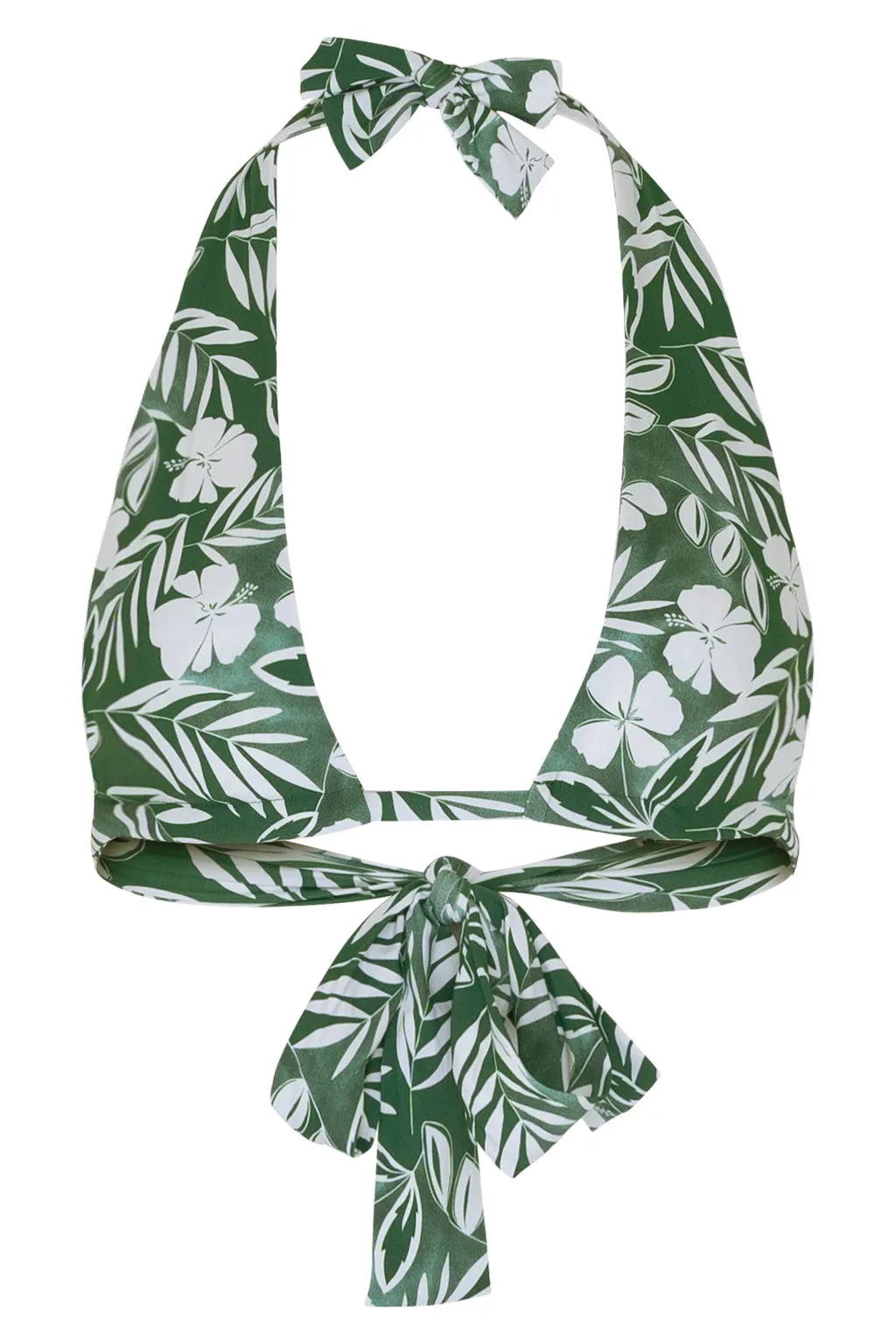 Rico Bikini Top - Flora Abrasion Resistant Fabric