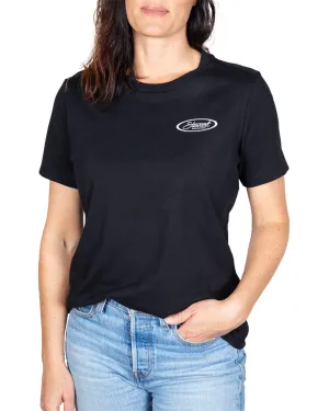 Women's Stewart Surf Oval S/S Tee No Shrink Technology Active Trend Look