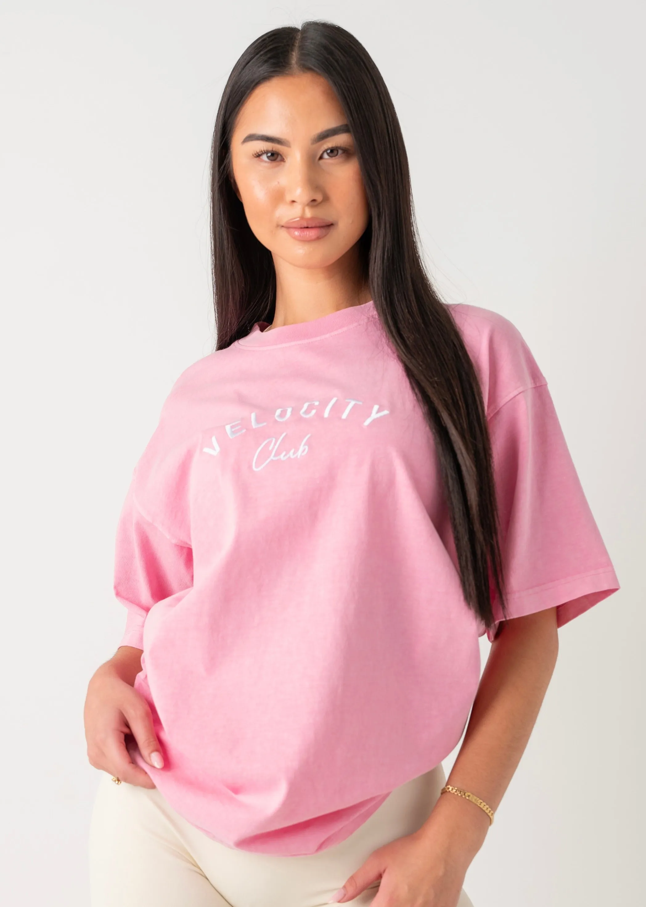 Daily Wear Relaxed Jeans UNISEX PUMP COVER - BABY PINK