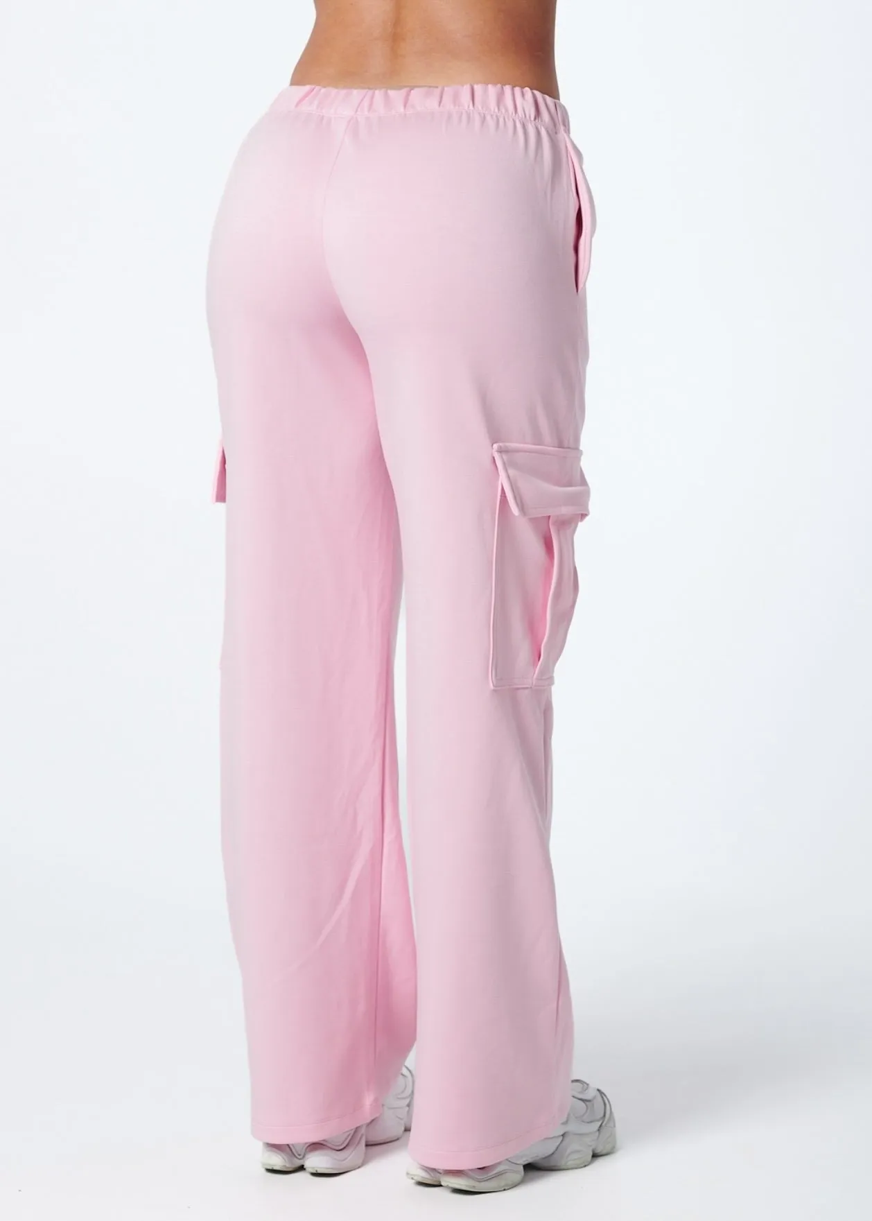 WindproofInterior CARGO TRACKPANTS - STRAWBERRY