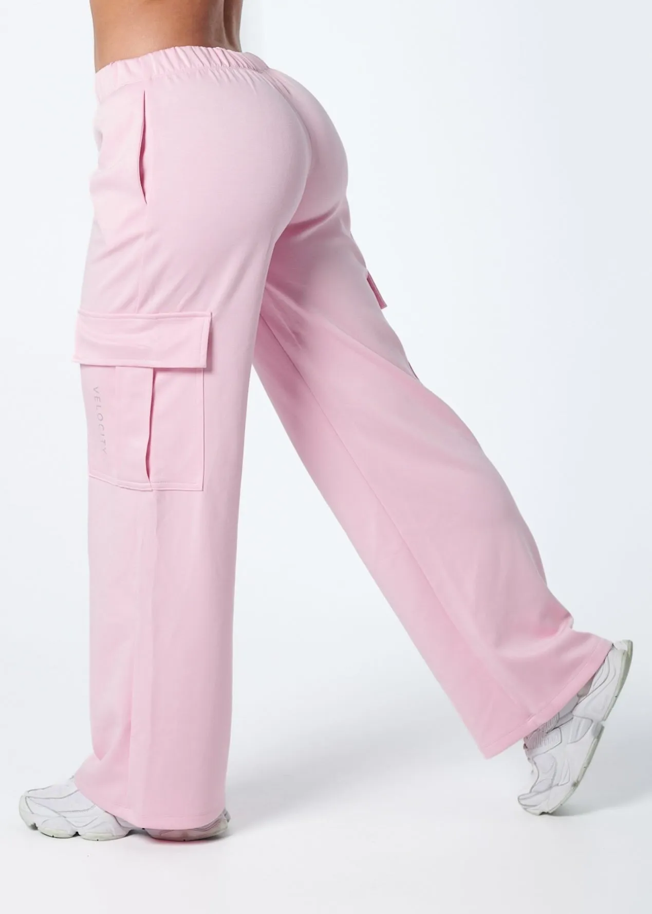 CARGO TRACKPANTS - STRAWBERRY FlexibleWaistband Run Ready