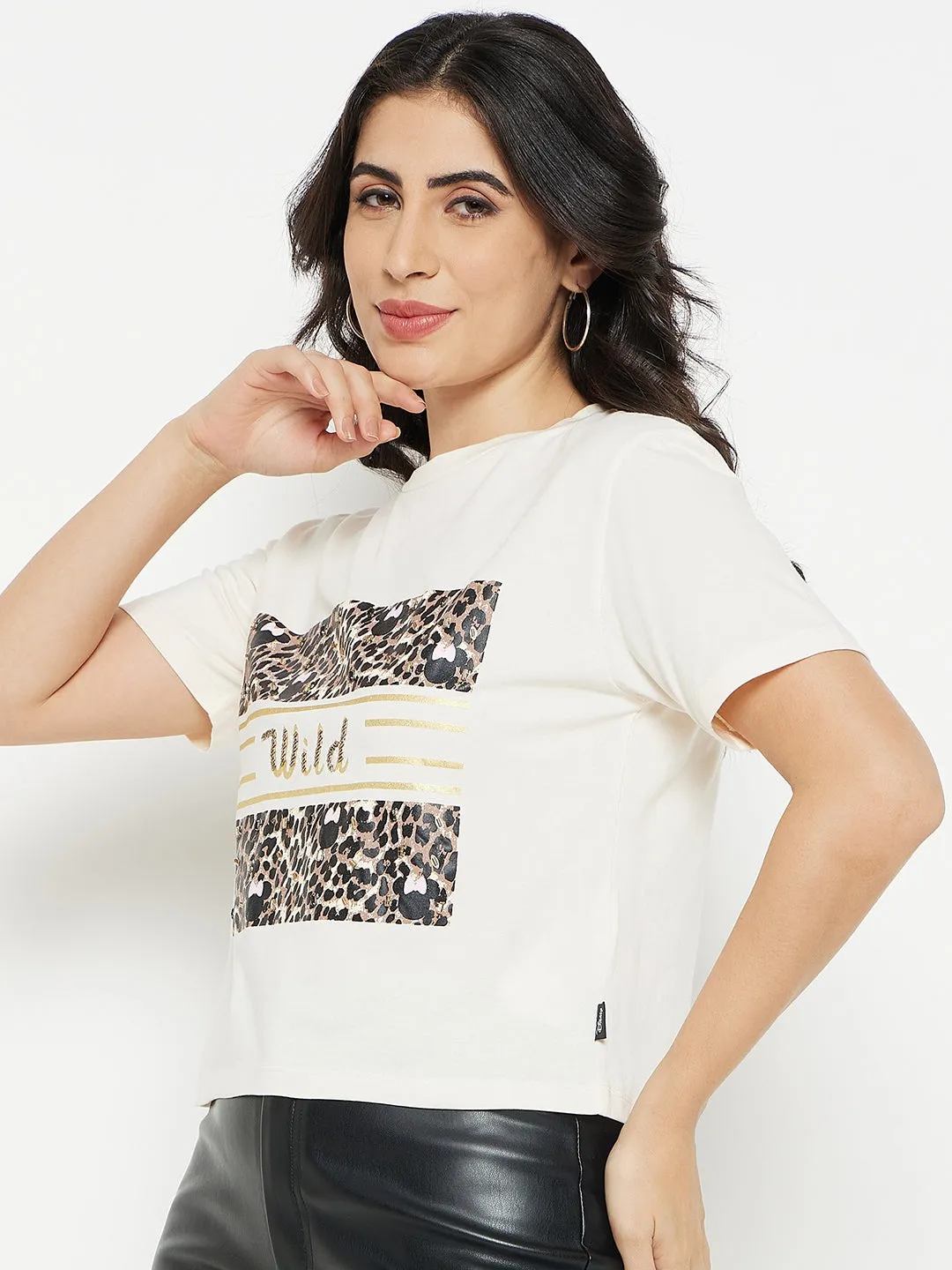 Desert Heat Parisian Chic Madame Off-White Top