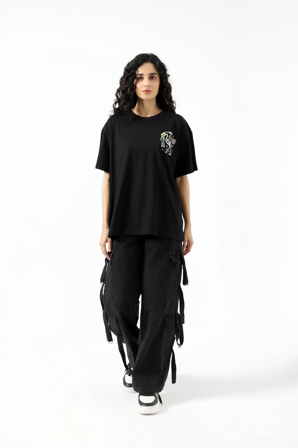 Casual Sweater OVERSIZED GRAPHIC TEE