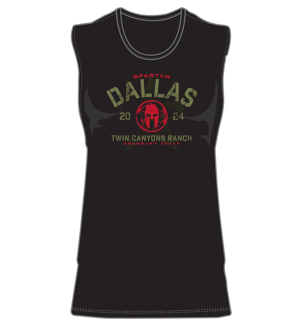 Sky Mood Serene Ease SPARTAN 2024 Dallas Venue Tank - Women's