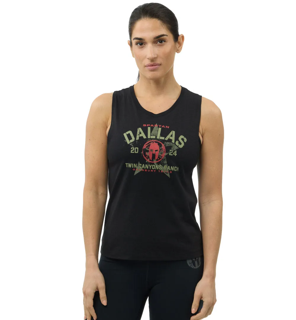 Active Wear SPARTAN 2024 Dallas Venue Tank - Women's
