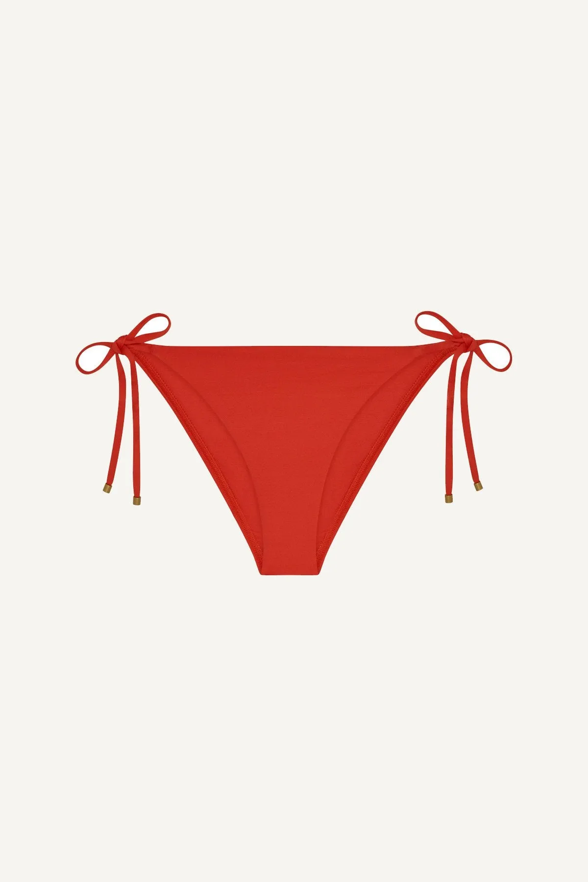 Four Way Stretch Fabric Stretchable Waistband Elle Tie Side Bottom - Ruby EcoLux