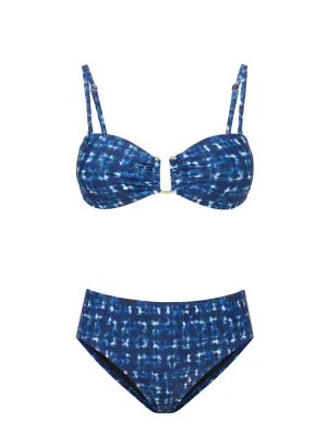 Thermal Regulation Layer Gina Top   Classic Midrise Bottom in Denim Noir