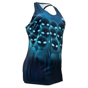 Women's Competitor Lite Interval Singlet - They're Here Photo Glam Couple Look